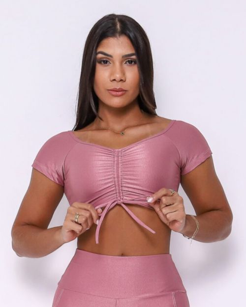 Top Manguinha Compressão