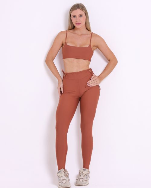 Conjunto Cal�a Empina Ajuste Light + Top Ju