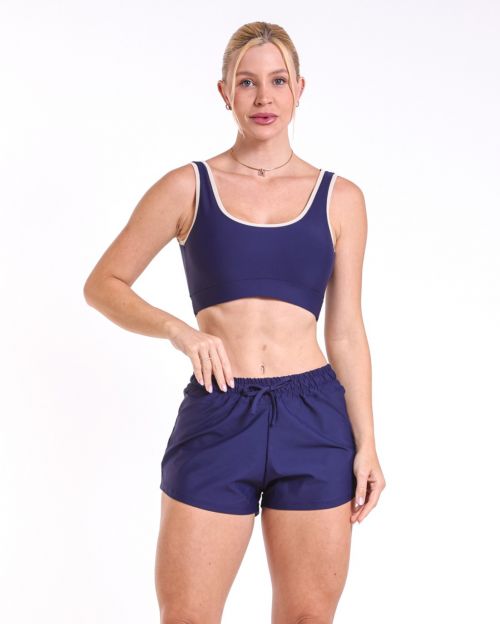 Conjunto Short Boxer Basic Light + Top Scandal