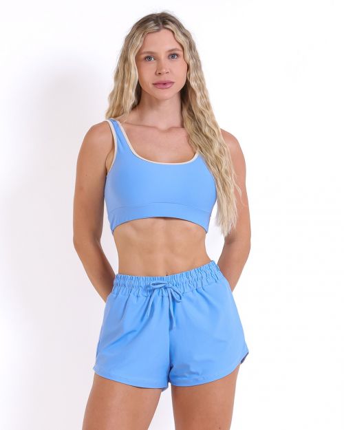 Conjunto Short Boxer Basic Light + Top Scandal