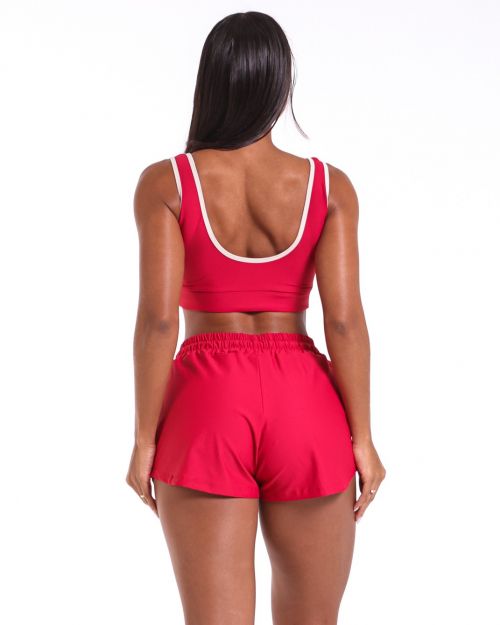 Conjunto Short Boxer Basic Light + Top Scandal