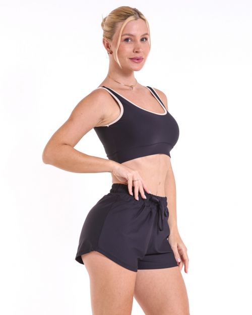 Conjunto Short Boxer Basic Light + Top Scandal