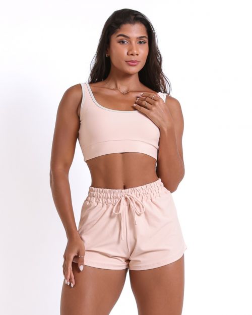 Conjunto Short Boxer Basic Light + Top Scandal