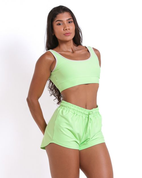 Conjunto Short Boxer Basic Light + Top Scandal