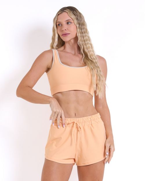 Conjunto Short Boxer Basic Light + Top Scandal