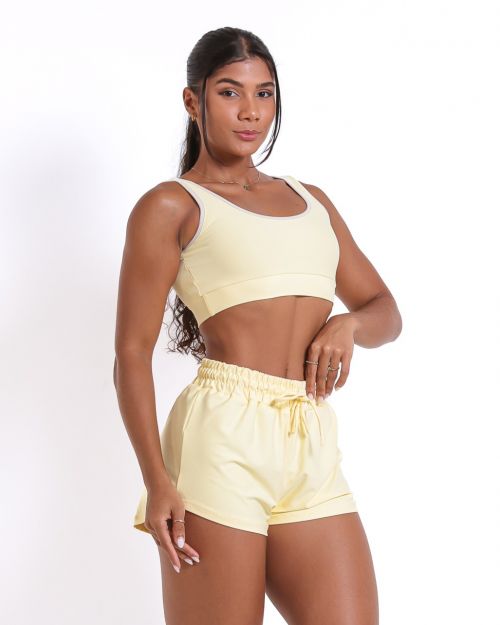 Conjunto Short Boxer Basic Light + Top Scandal
