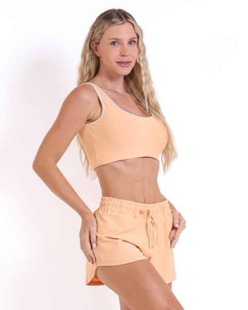 Conjunto Short Boxer Basic Light + Top Scandal