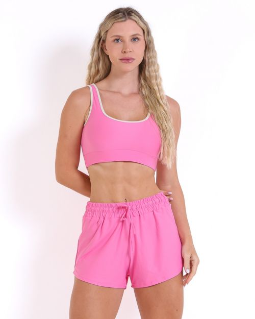 Conjunto Short Boxer Basic Light + Top Scandal