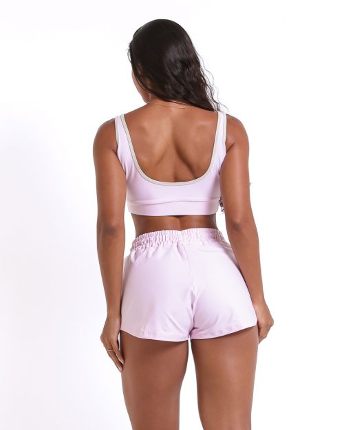 Conjunto Short Boxer Basic Light + Top Scandal