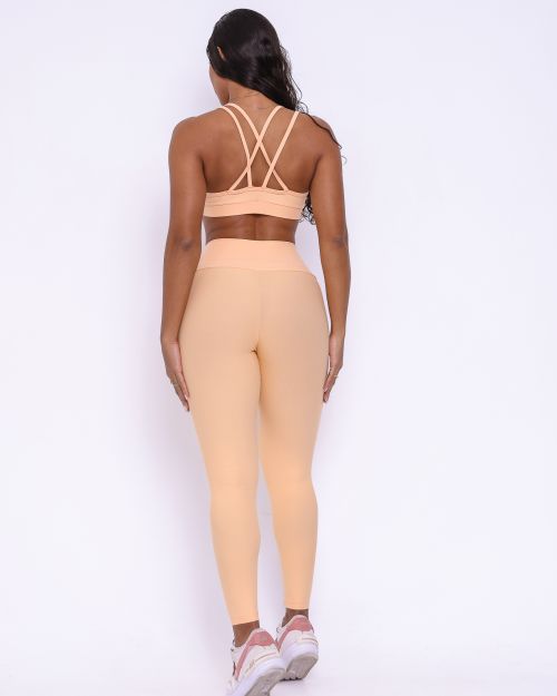 Conjunto Calça Legging Básica Light + Top Lu