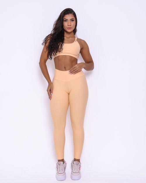 Conjunto Calça Legging Básica Light + Top Lu
