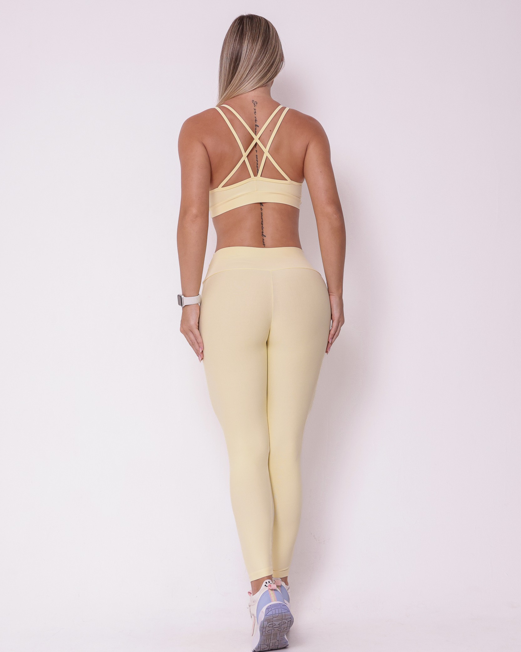 Conjunto Calça Legging Básica Light + Top Lu
