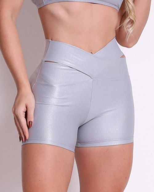 Short Básico Cós Cruzado Compressão