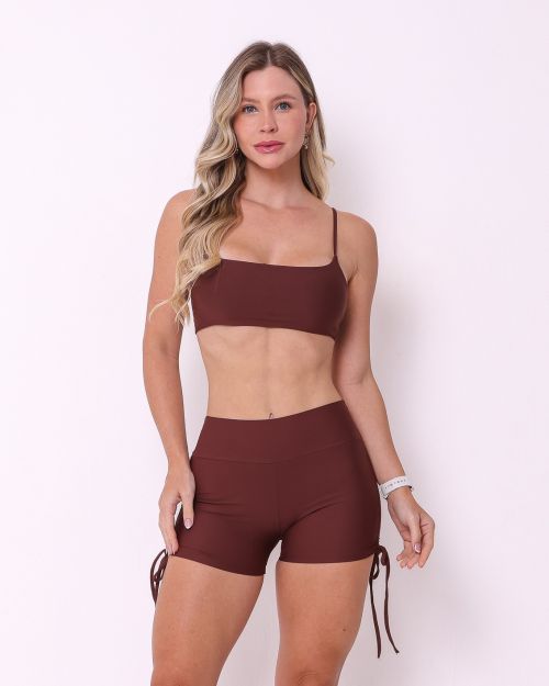 Conjunto Short Cross Light + Top Ju