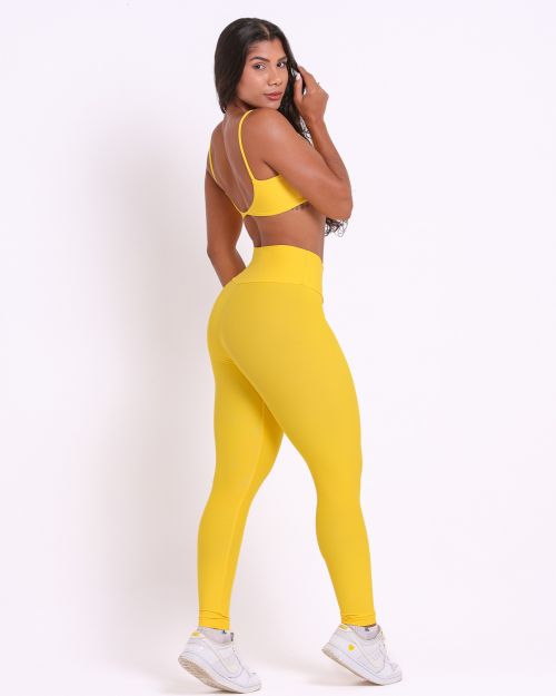 Conjunto Calça Legging Básica Light + Top Ju