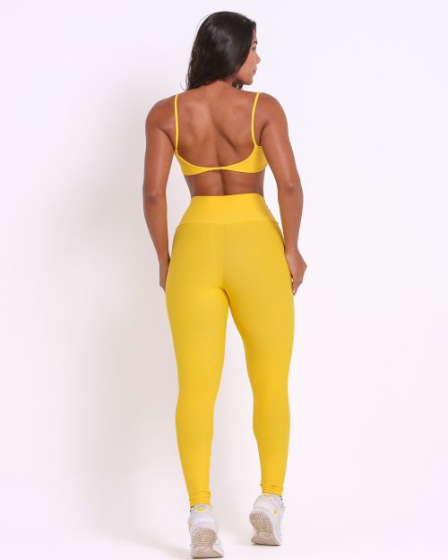 Conjunto Calça Legging Básica Light + Top Ju