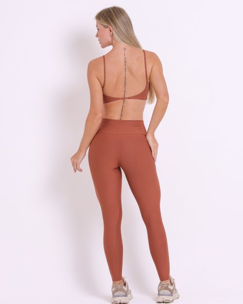 Conjunto Calça Legging Básica Light + Top Ju