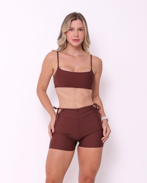 Conjunto Short Empina Ajuste Light + Top Ju