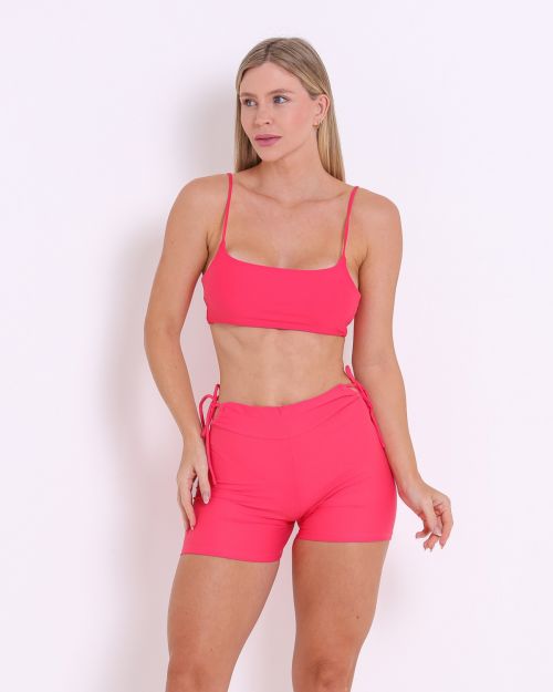 Conjunto Short Empina Ajuste Light + Top Ju