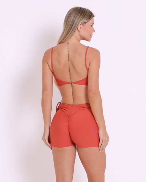 Conjunto Short Empina Ajuste Light + Top Ju