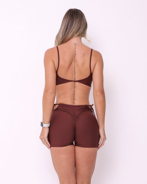 Conjunto Short Empina Ajuste Light + Top Ju