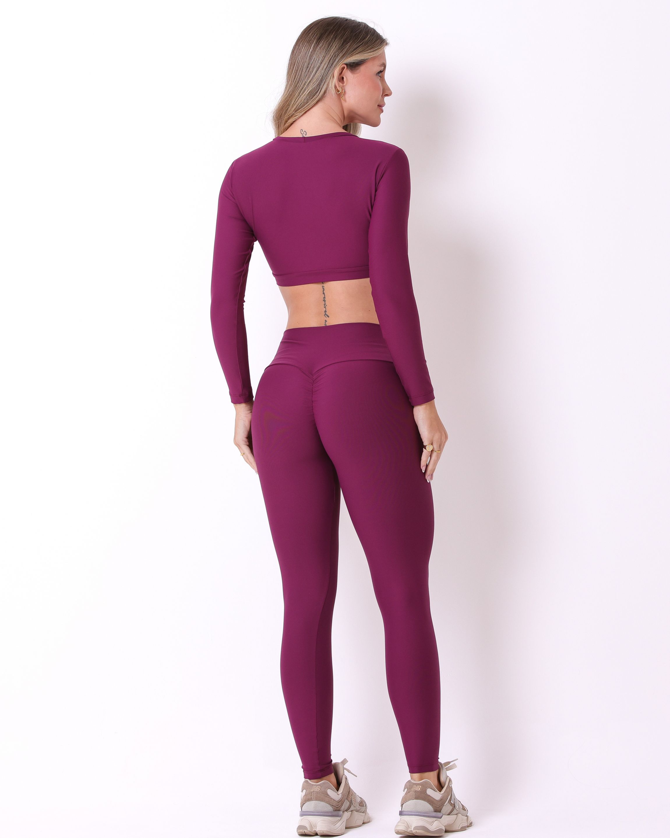 Conjunto Calça Legging Empina Light + Top Maria