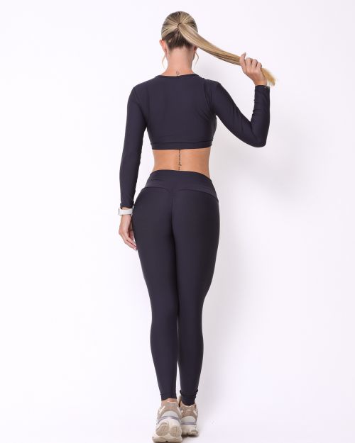 Conjunto Calça Legging Empina Light + Top Maria