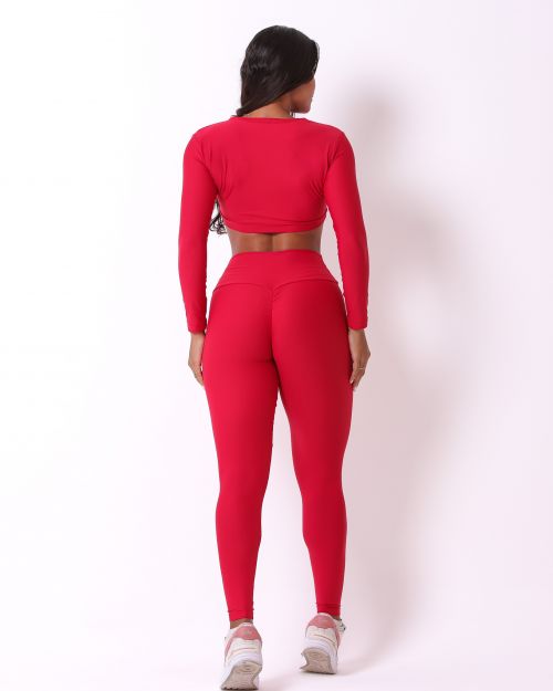 Conjunto Calça Legging Empina Light + Top Maria