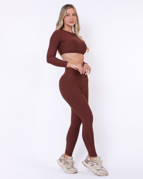 Conjunto Calça Legging Empina Light + Top Maria