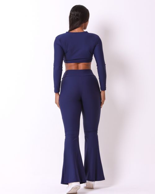 Conjunto Calça Flare Light + Top Maria