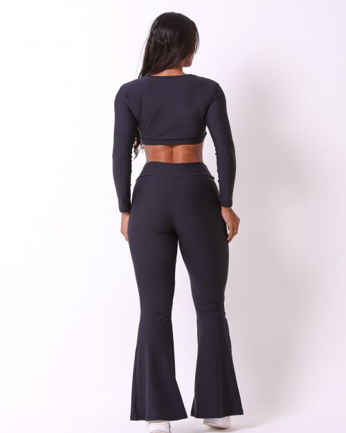 Conjunto Calça Flare Light + Top Maria
