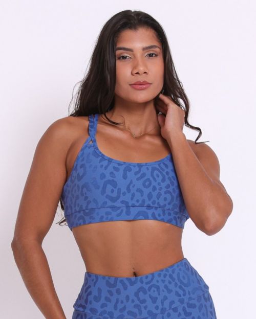 Top Lu New Onça Fit