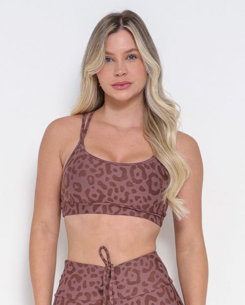 Top Lu New Onça Fit