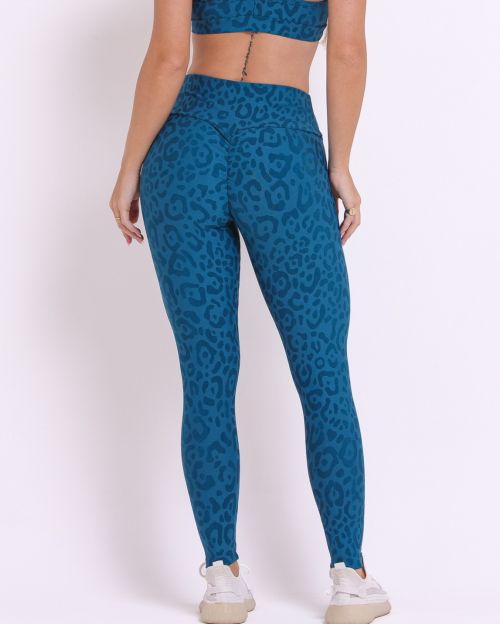 Calça Legging Empina New Onça Fit