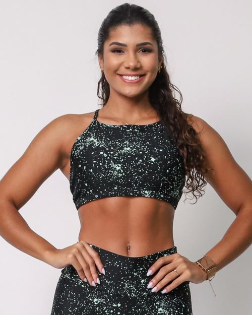 Top Paula Degradê Bolhas