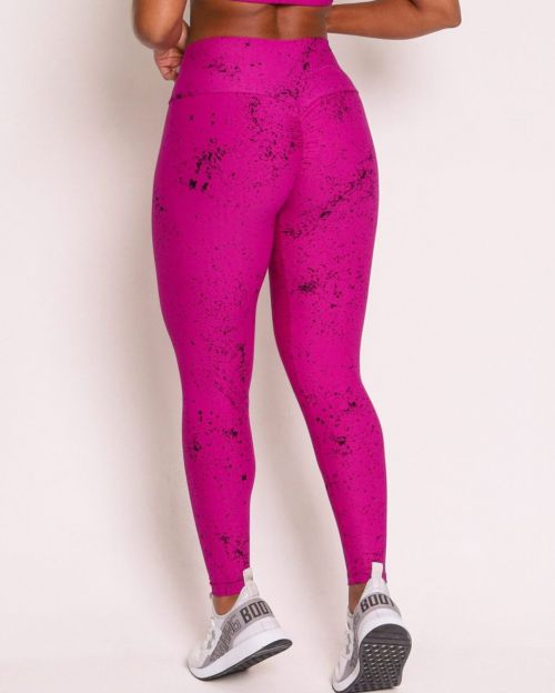 Calça Legging Empina Degradê Bolhas