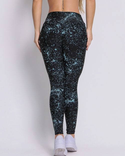 Calça Legging Empina Degradê Bolhas