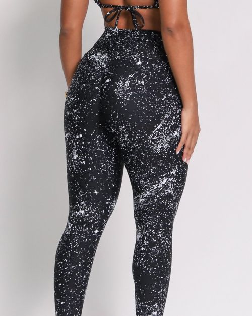 Calça Legging Empina Degradê Bolhas