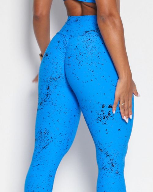 Calça Legging Empina Degradê Bolhas