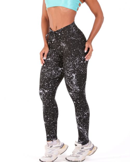 Calça Legging Empina Degradê Bolhas
