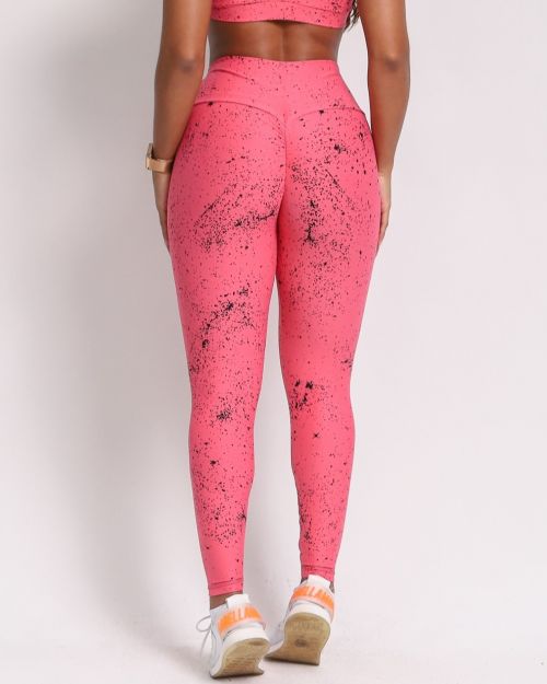 Calça Legging Empina Degradê Bolhas