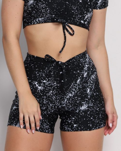 Short Empina Degradê Bolhas