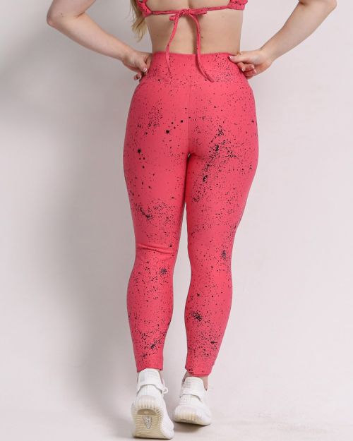 Calça Legging Básica Degradê Bolhas