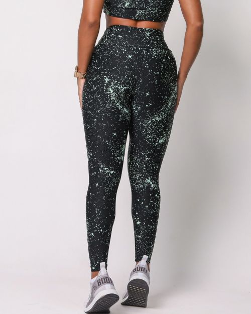 Calça Legging Básica Degradê Bolhas