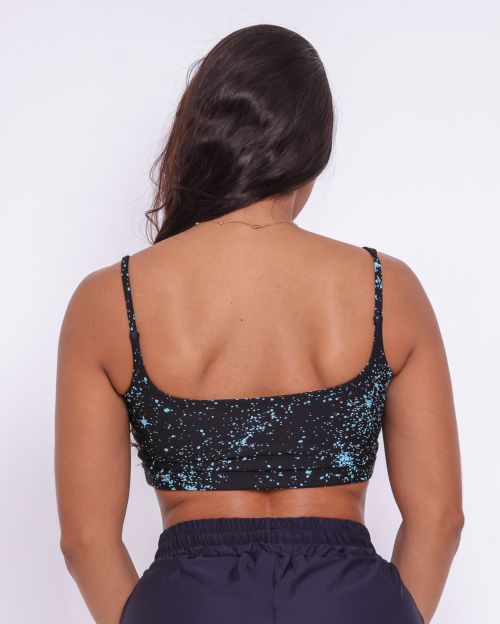 Top Bruna Degradê Bolhas