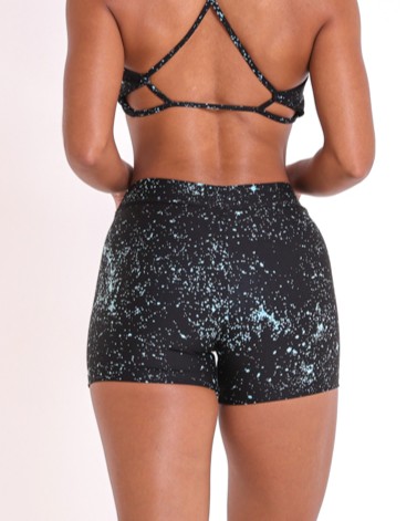 Short B�sico C�s Fino Degrad� Bolhas