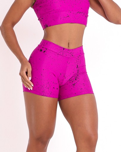 Short B�sico C�s Fino Degrad� Bolhas