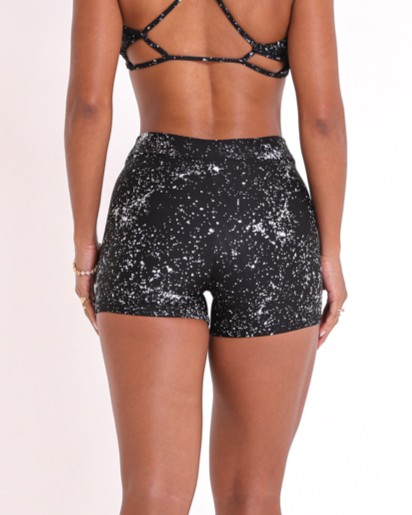 Short B�sico C�s Fino Degrad� Bolhas