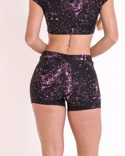 Short B�sico C�s Fino Degrad� Bolhas