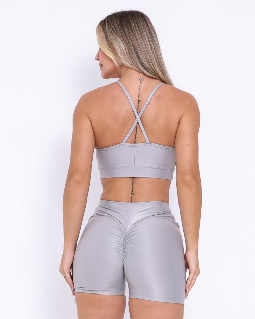 Conjunto Short Empina Compressão + Top Vi